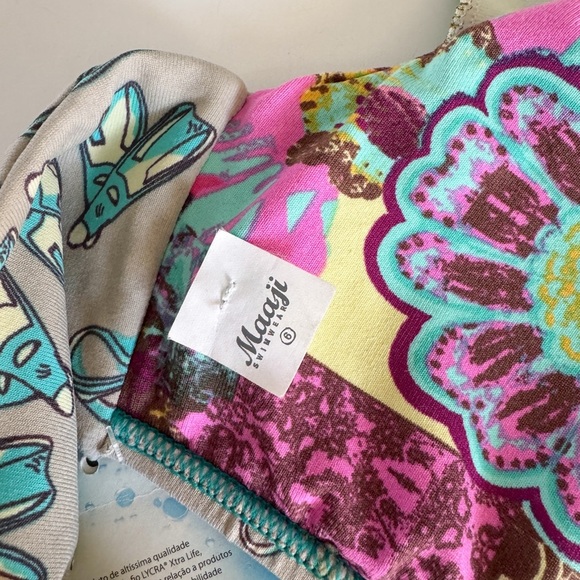 New! MAAJI • Bias Splash Bikini Top - Picture 10 of 14